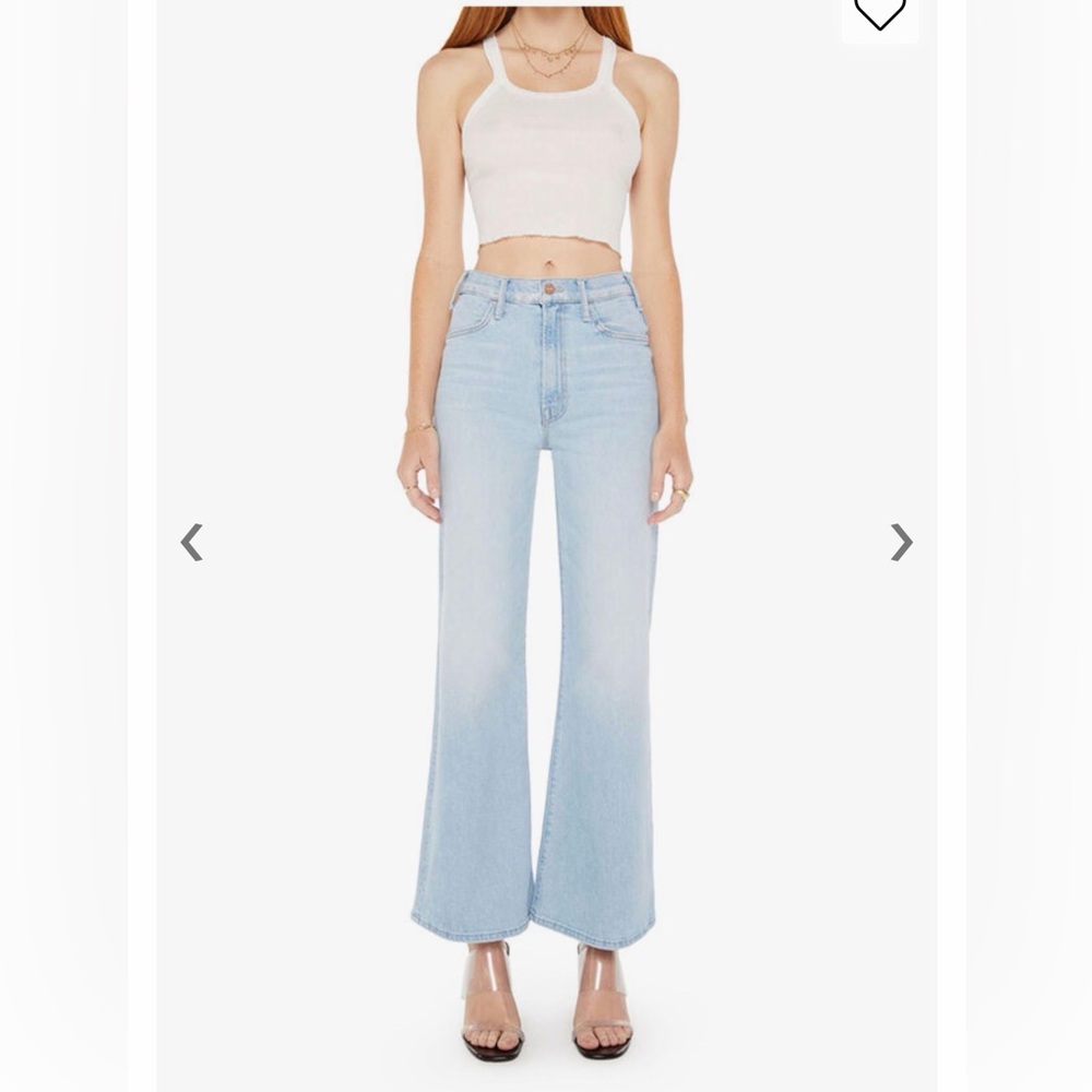 MOTHER The Hustler Roller Flood Jean - Cherie Cherie size 24